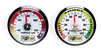 thermometer and humidity gauge for your ball pythons cage
